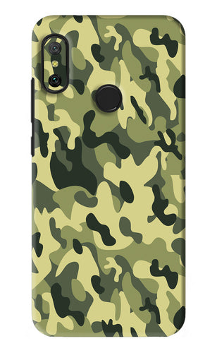 Camouflage Xiaomi Redmi 6 Pro Back Skin Wrap