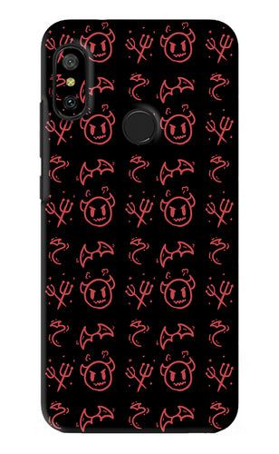 Devil Xiaomi Redmi 6 Pro Back Skin Wrap