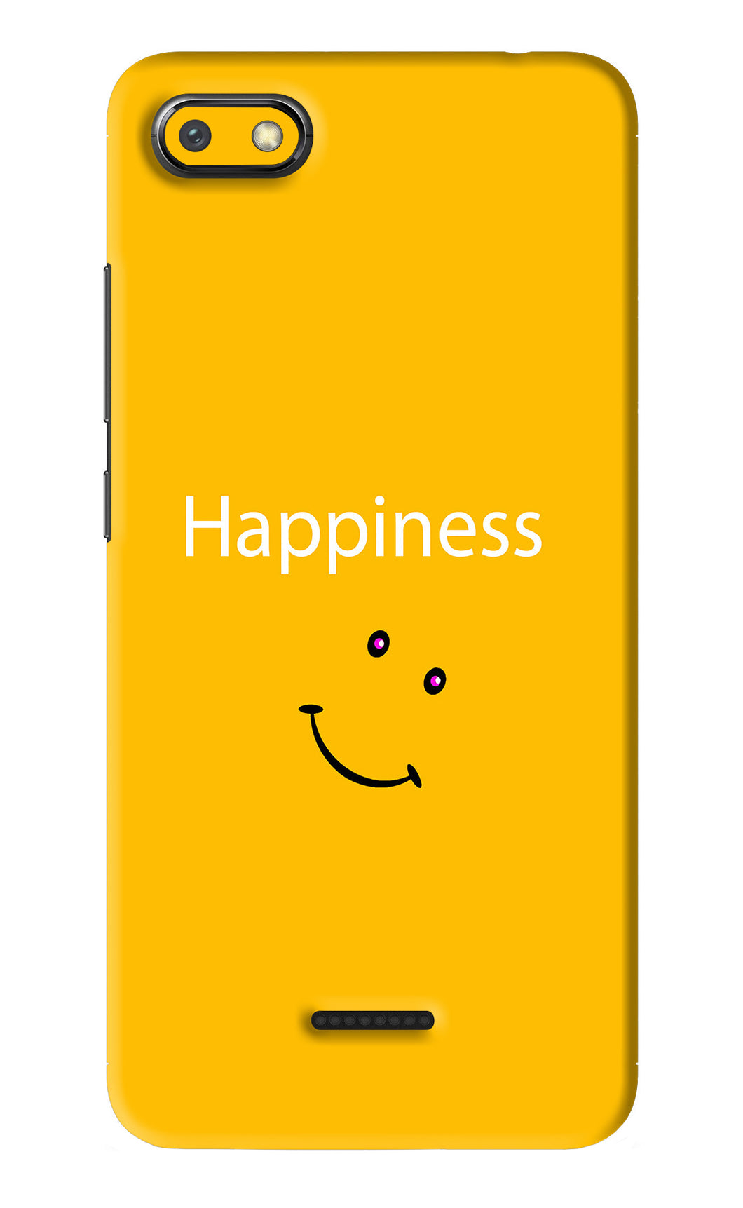 Happiness With Smiley Xiaomi Redmi 6A Back Skin Wrap