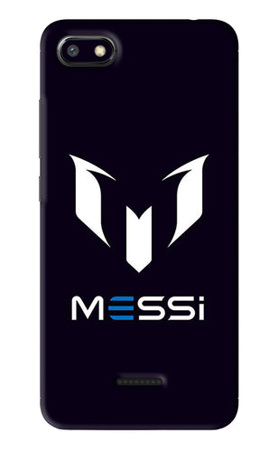 Messi Logo Xiaomi Redmi 6A Back Skin Wrap