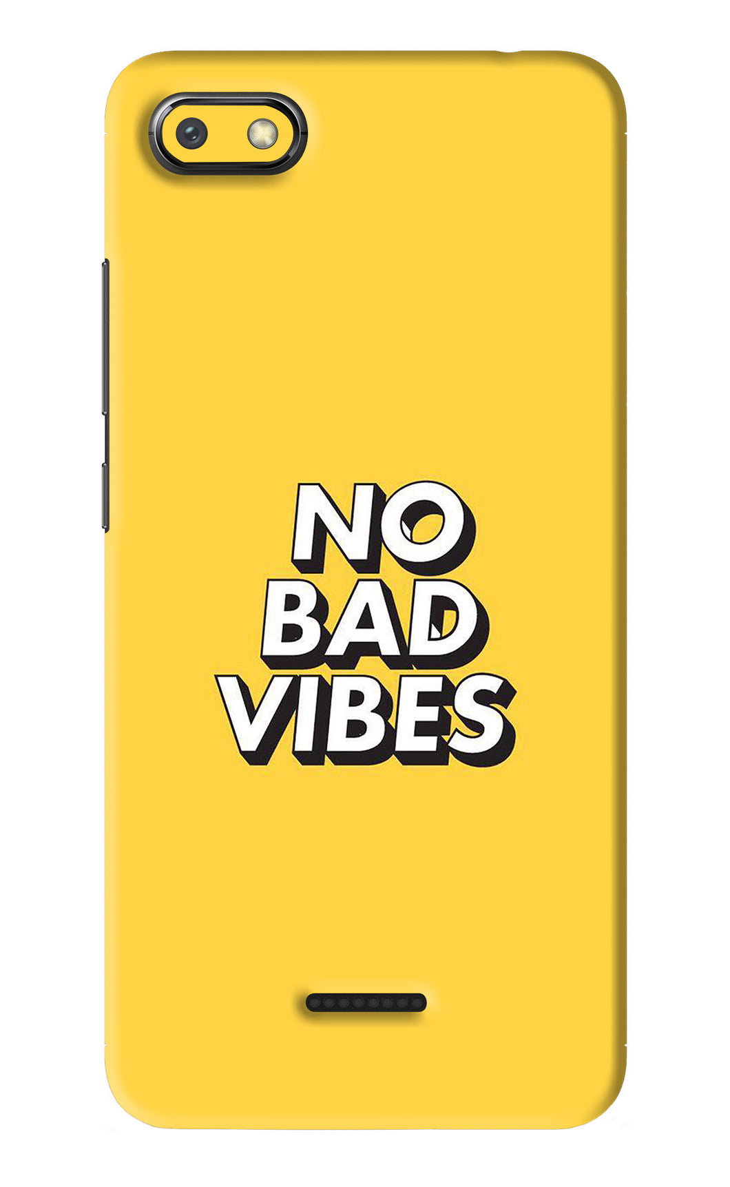 No Bad Vibes Xiaomi Redmi 6A Back Skin Wrap