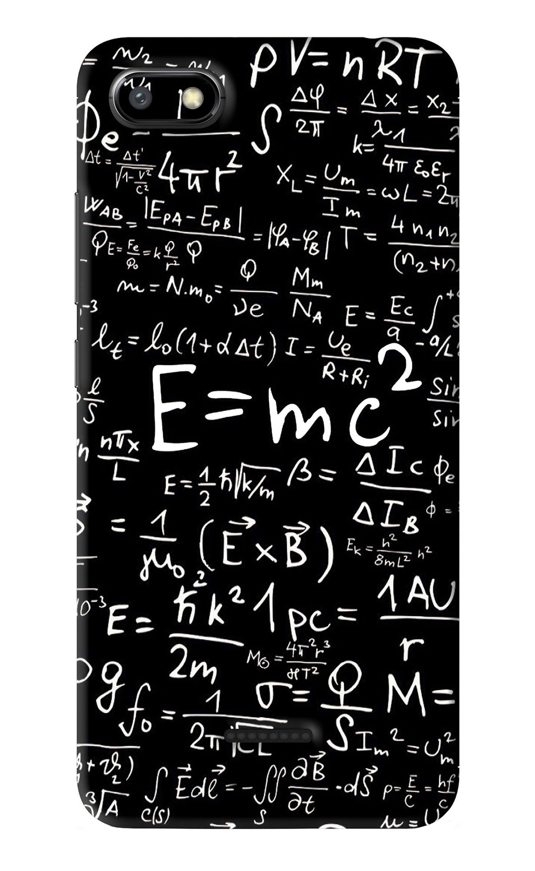 Physics Albert Einstein Formula Xiaomi Redmi 6A Back Skin Wrap