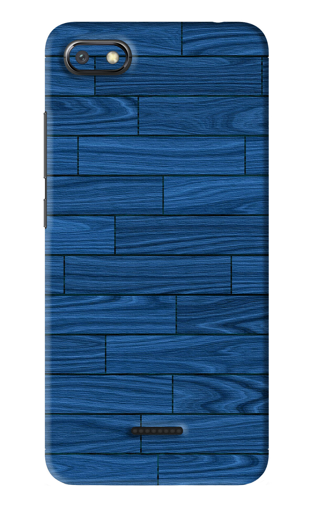 Blue Wooden Texture Xiaomi Redmi 6A Back Skin Wrap