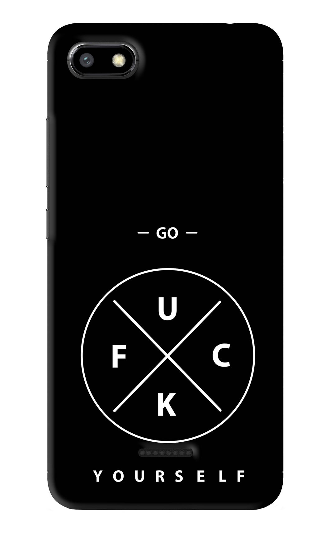 Go Fuck Yourself Xiaomi Redmi 6A Back Skin Wrap