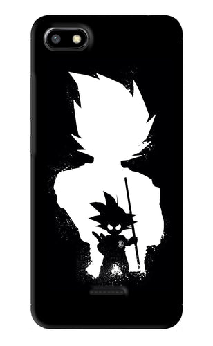 Goku Shadow Xiaomi Redmi 6A Back Skin Wrap