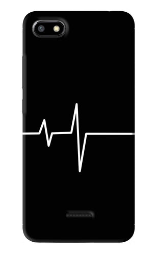 Heart Beats Xiaomi Redmi 6A Back Skin Wrap
