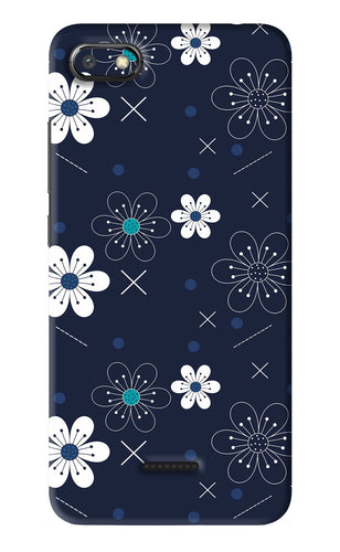 Flowers 4 Xiaomi Redmi 6A Back Skin Wrap