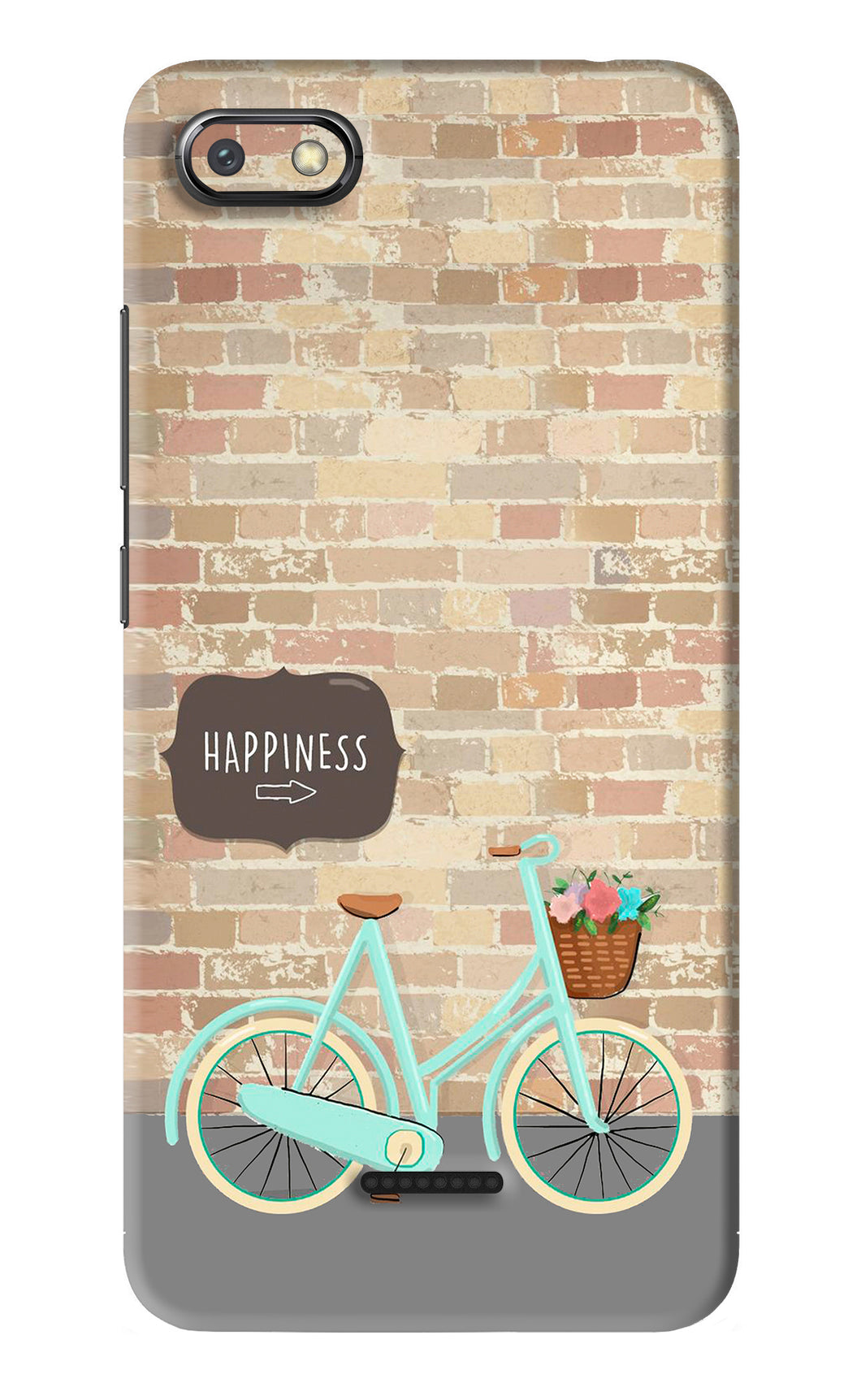 Happiness Artwork Xiaomi Redmi 6A Back Skin Wrap