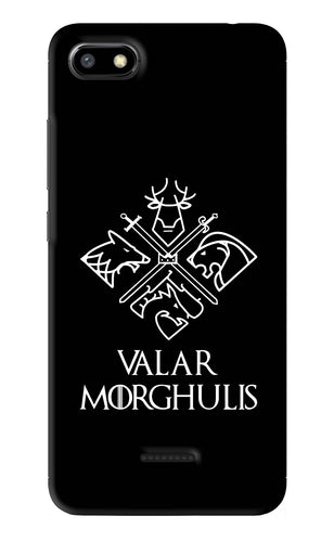 Valar Morghulis | Game Of Thrones Xiaomi Redmi 6A Back Skin Wrap