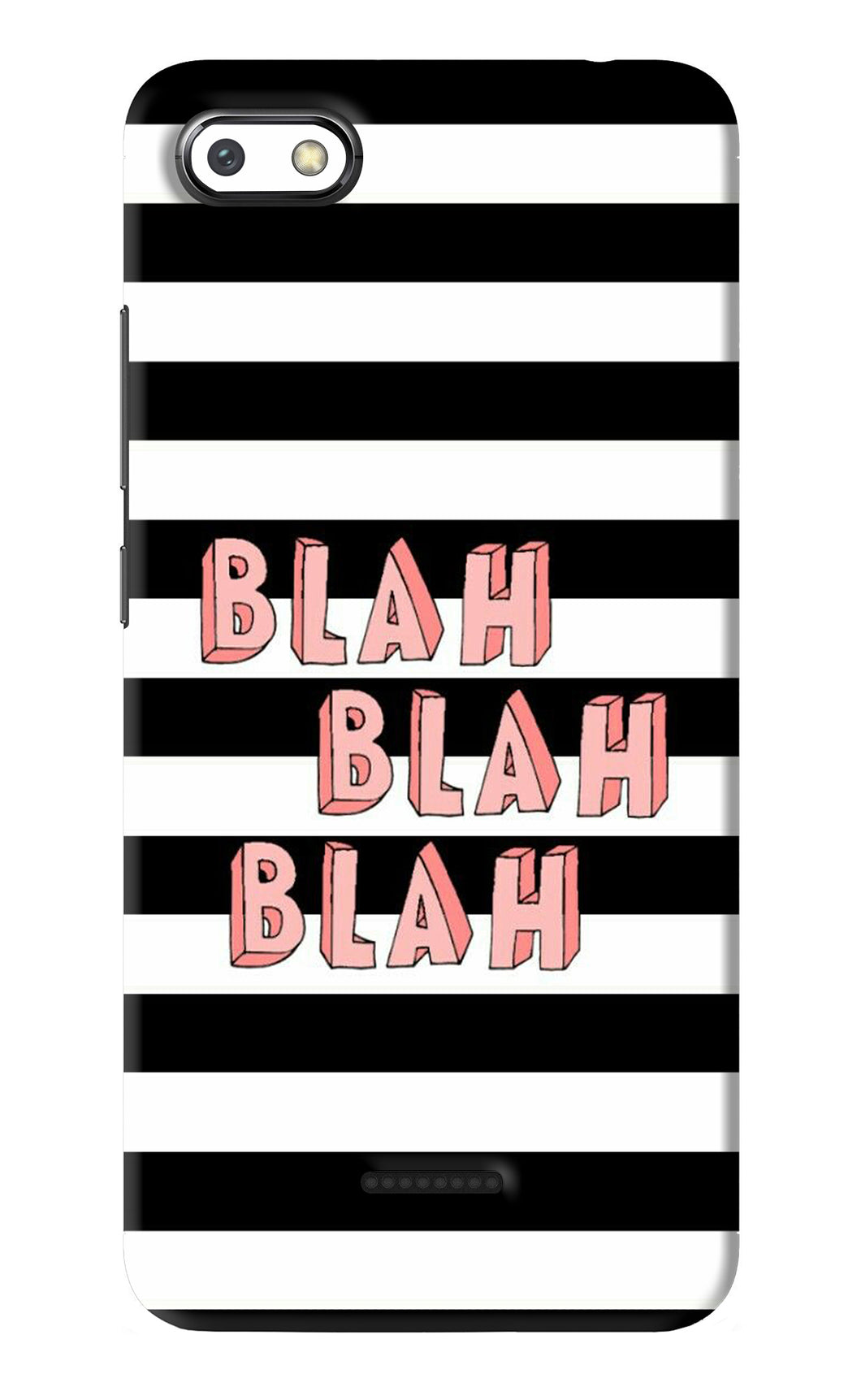 Blah Blah Blah Xiaomi Redmi 6A Back Skin Wrap