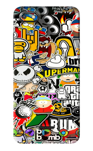 Sticker Bomb Xiaomi Redmi 6A Back Skin Wrap