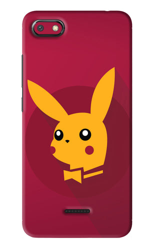 Pikachu Xiaomi Redmi 6A Back Skin Wrap