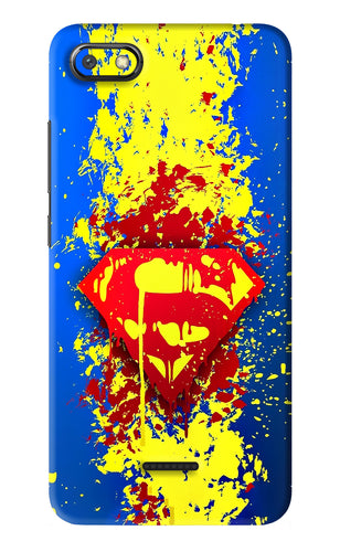 Superman logo Xiaomi Redmi 6A Back Skin Wrap
