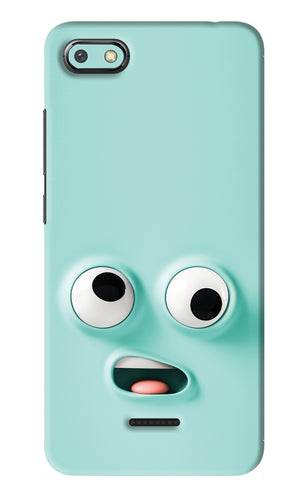 Silly Face Cartoon Xiaomi Redmi 6A Back Skin Wrap