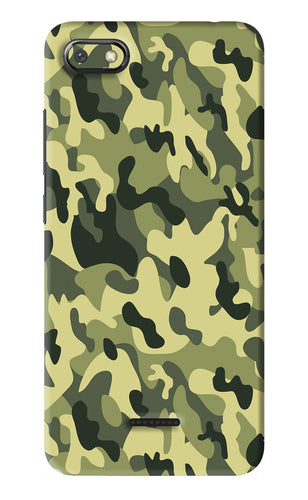 Camouflage Xiaomi Redmi 6A Back Skin Wrap
