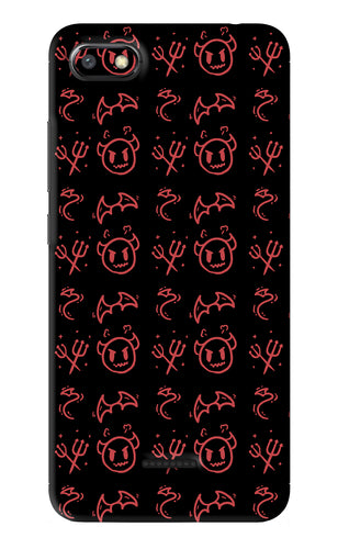 Devil Xiaomi Redmi 6A Back Skin Wrap