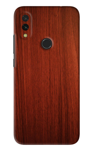 Wooden Plain Pattern Xiaomi Redmi 7 Back Skin Wrap