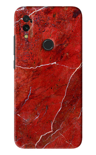 Red Marble Design Xiaomi Redmi 7 Back Skin Wrap