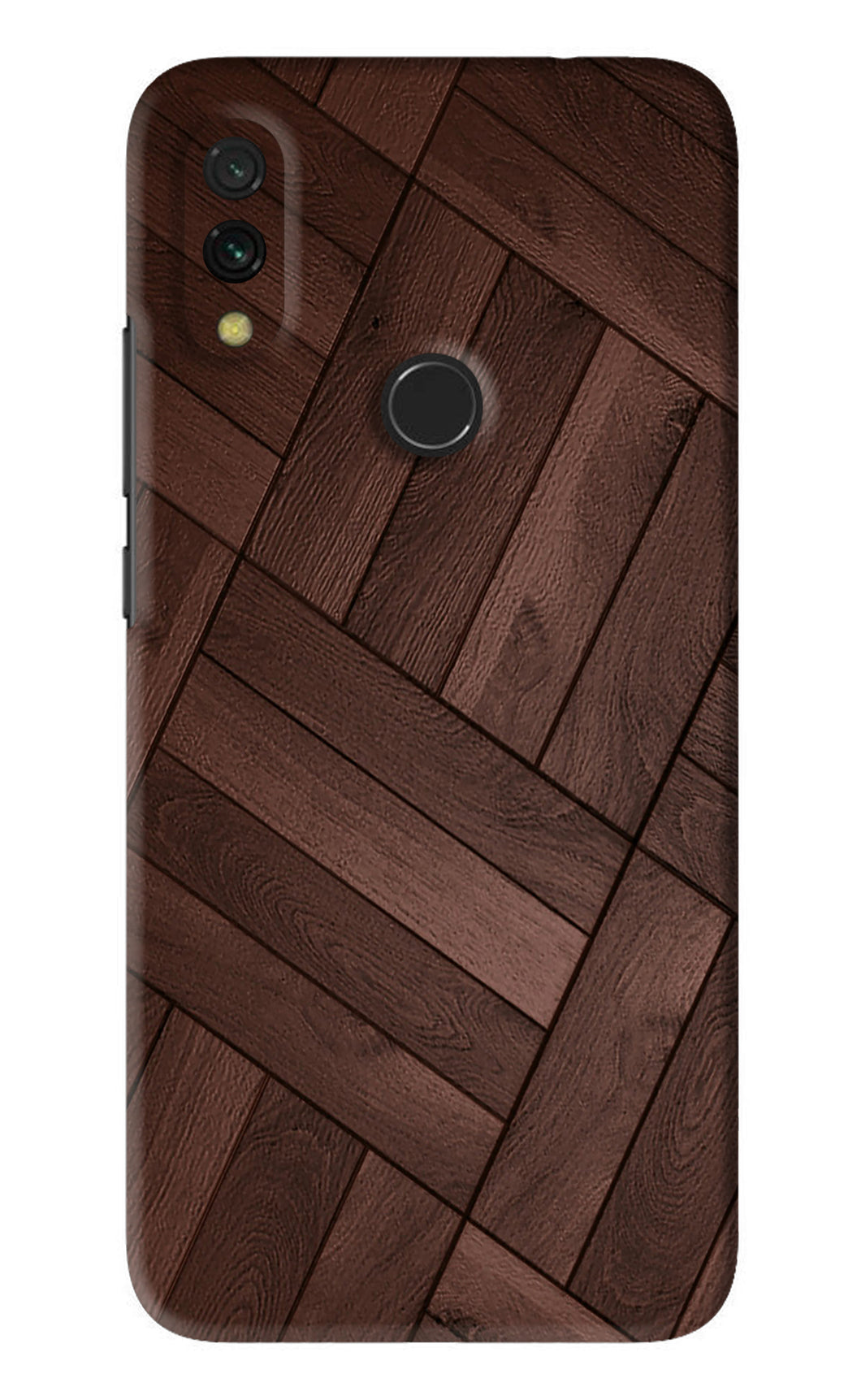 Wooden Texture Design Xiaomi Redmi 7 Back Skin Wrap