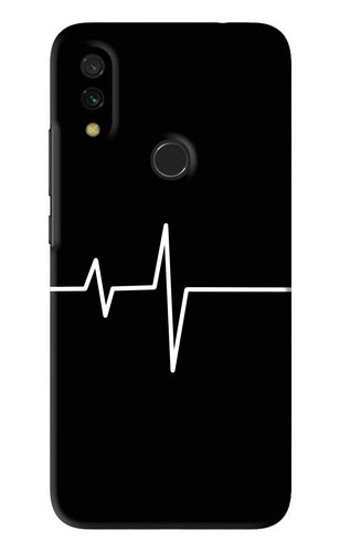 Heart Beats Xiaomi Redmi 7 Back Skin Wrap