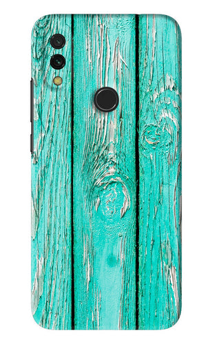 Blue Wood Xiaomi Redmi 7 Back Skin Wrap