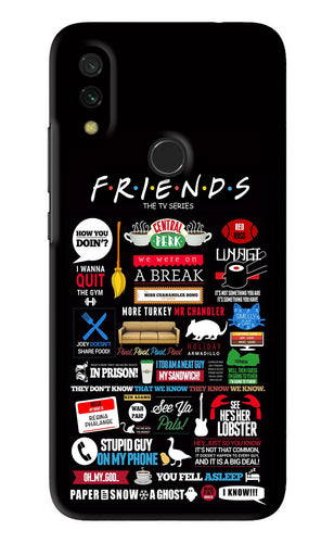 FRIENDS Xiaomi Redmi 7 Back Skin Wrap