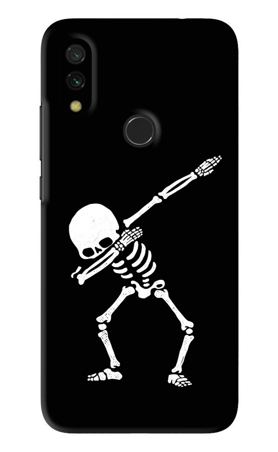 Dabbing Skeleton Art Xiaomi Redmi 7 Back Skin Wrap
