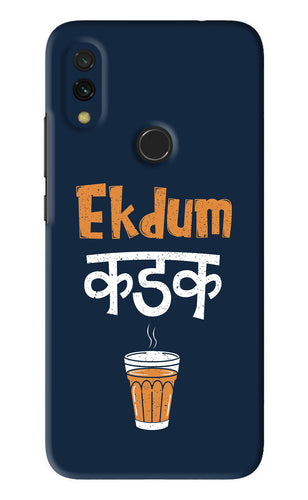 Ekdum Kadak Chai Xiaomi Redmi 7 Back Skin Wrap