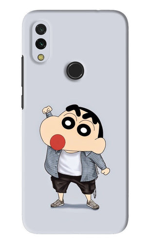 Shinchan Xiaomi Redmi 7 Back Skin Wrap