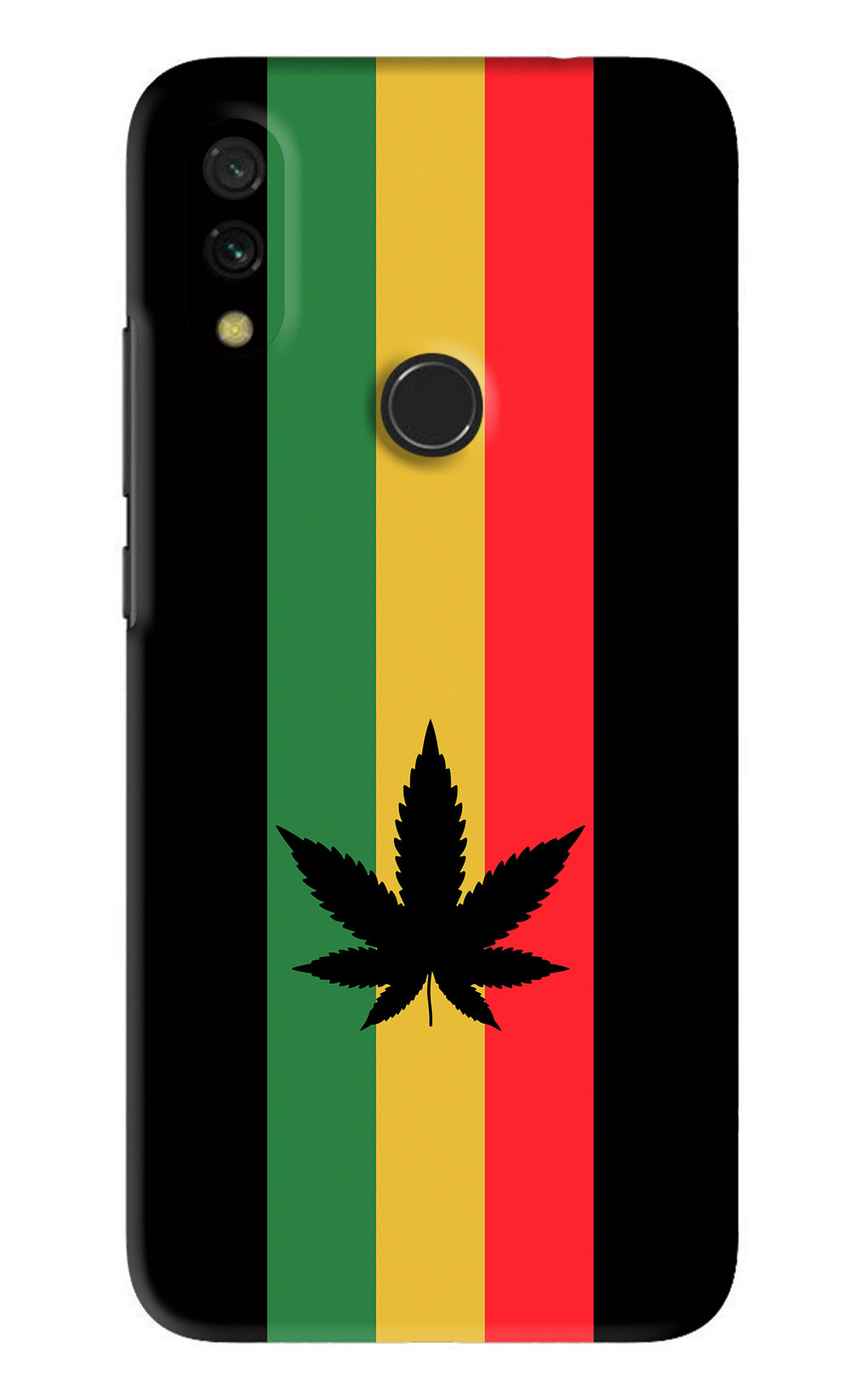 Weed Flag Xiaomi Redmi 7 Back Skin Wrap