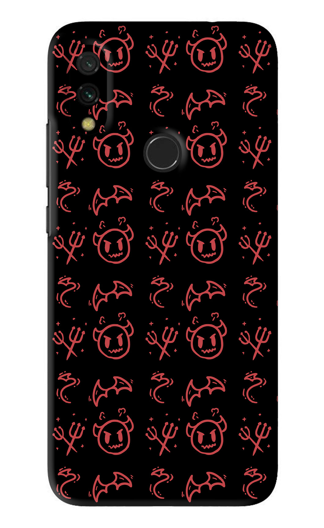 Devil Xiaomi Redmi 7 Back Skin Wrap