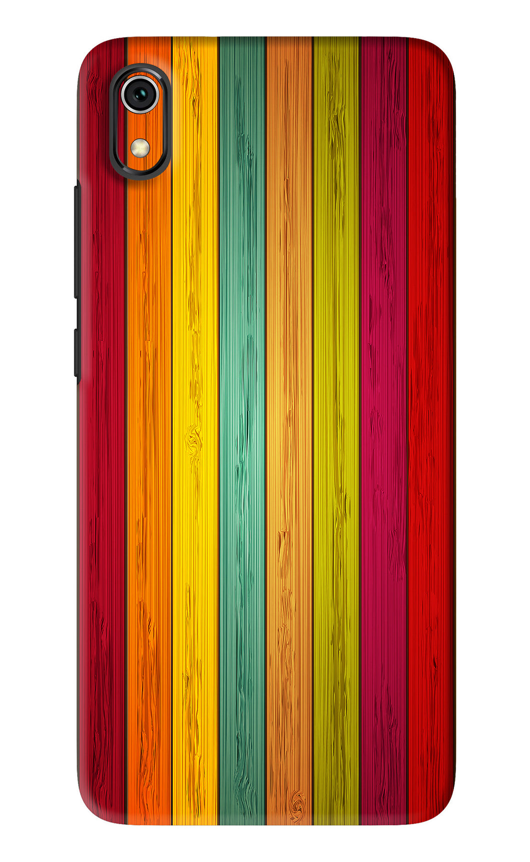 Multicolor Wooden Xiaomi Redmi 7A Back Skin Wrap