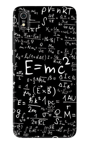 Physics Albert Einstein Formula Xiaomi Redmi 7A Back Skin Wrap