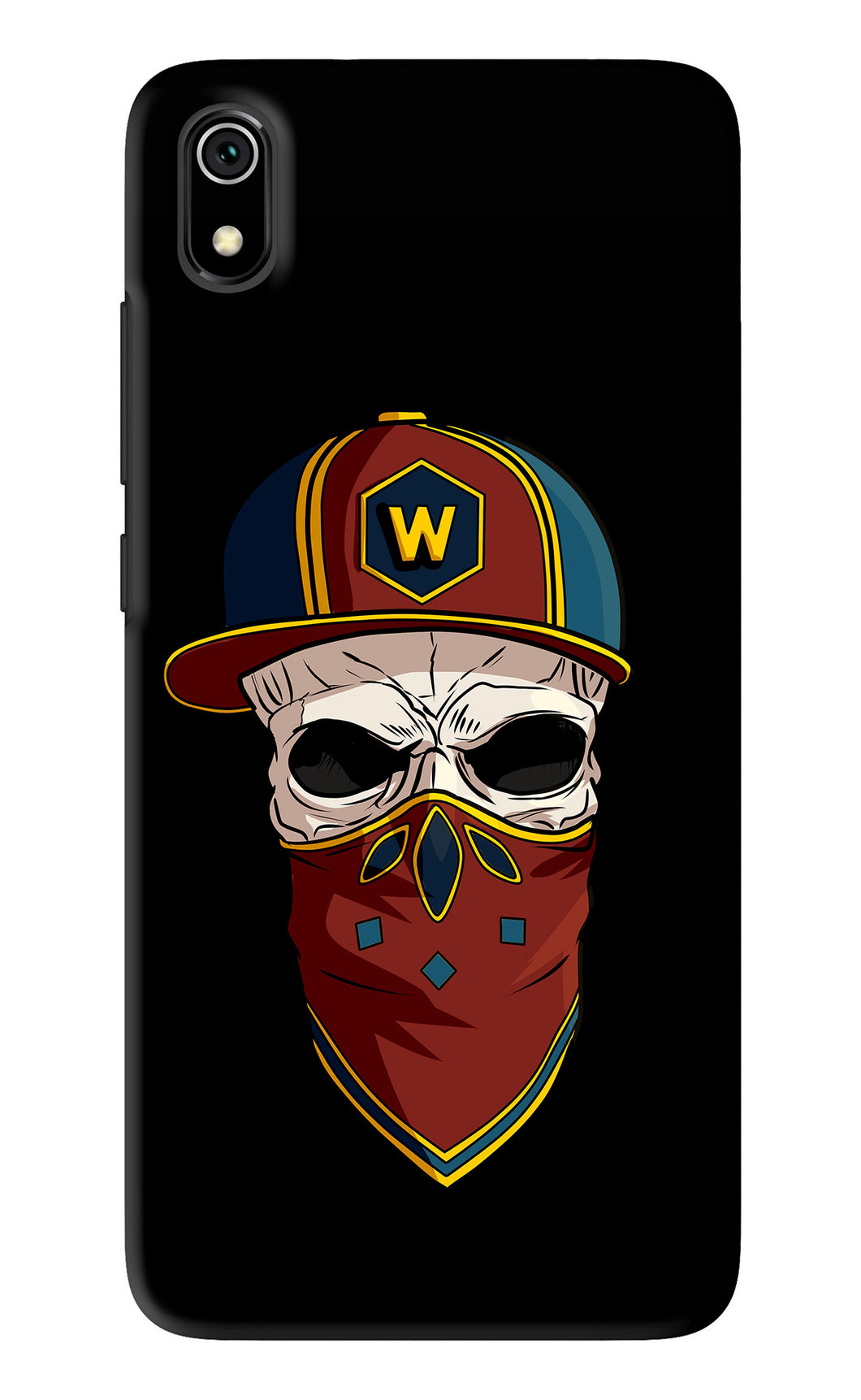Skull Xiaomi Redmi 7A Back Skin Wrap