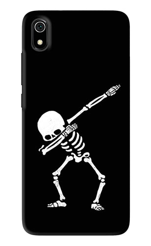 Dabbing Skeleton Art Xiaomi Redmi 7A Back Skin Wrap