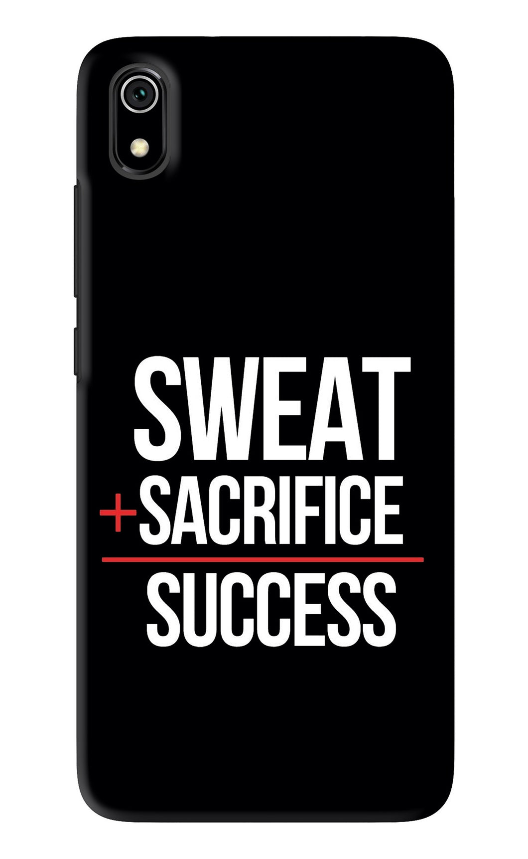 Sweat Sacrifice Success Xiaomi Redmi 7A Back Skin Wrap