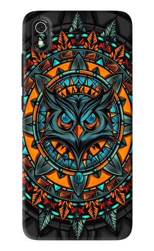 Angry Owl Art Xiaomi Redmi 7A Back Skin Wrap