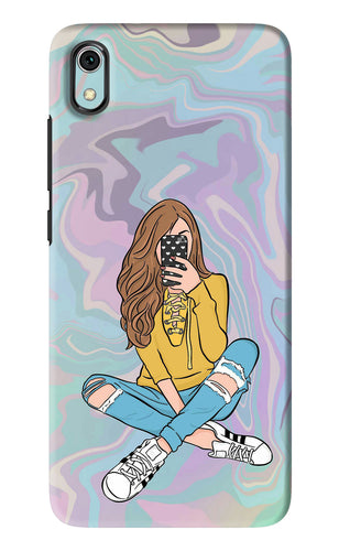 Selfie Girl Xiaomi Redmi 7A Back Skin Wrap
