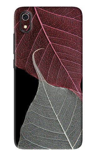 Leaf Pattern Xiaomi Redmi 7A Back Skin Wrap