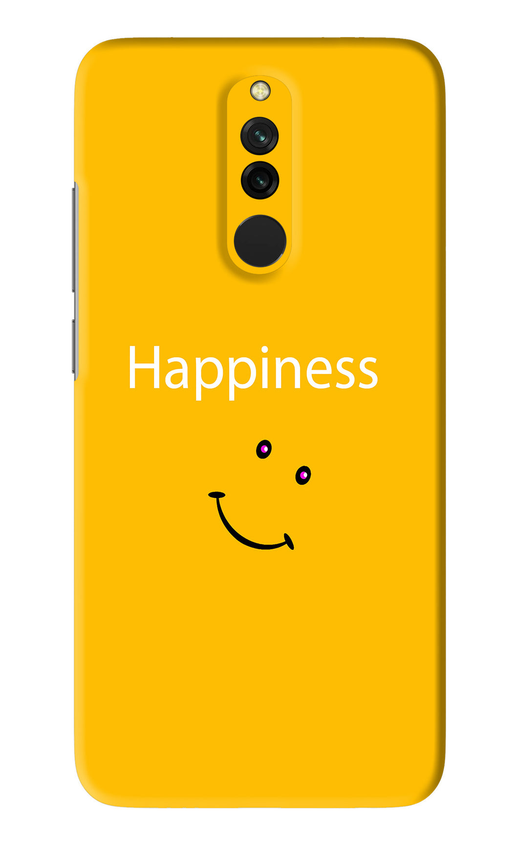 Happiness With Smiley Xiaomi Redmi 8 Back Skin Wrap
