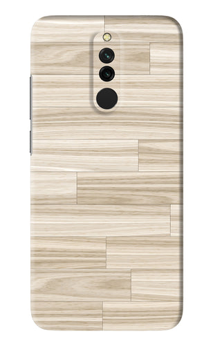 Wooden Art Texture Xiaomi Redmi 8 Back Skin Wrap