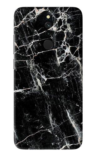 Black Marble Texture 1 Xiaomi Redmi 8 Back Skin Wrap