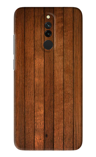 Wooden Artwork Bands Xiaomi Redmi 8 Back Skin Wrap