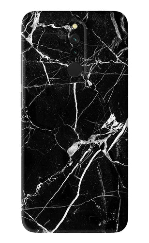 Black Marble Texture 2 Xiaomi Redmi 8 Back Skin Wrap