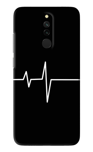 Heart Beats Xiaomi Redmi 8 Back Skin Wrap
