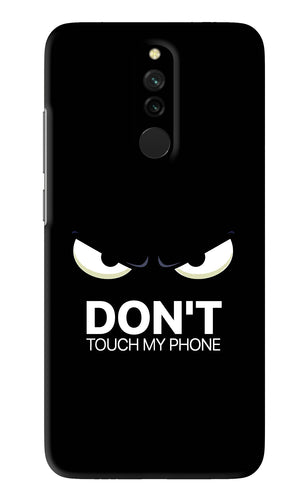 Don'T Touch My Phone Xiaomi Redmi 8 Back Skin Wrap