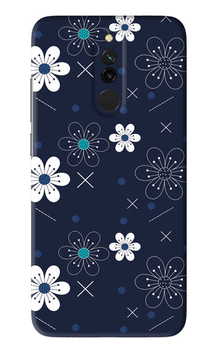 Flowers 4 Xiaomi Redmi 8 Back Skin Wrap