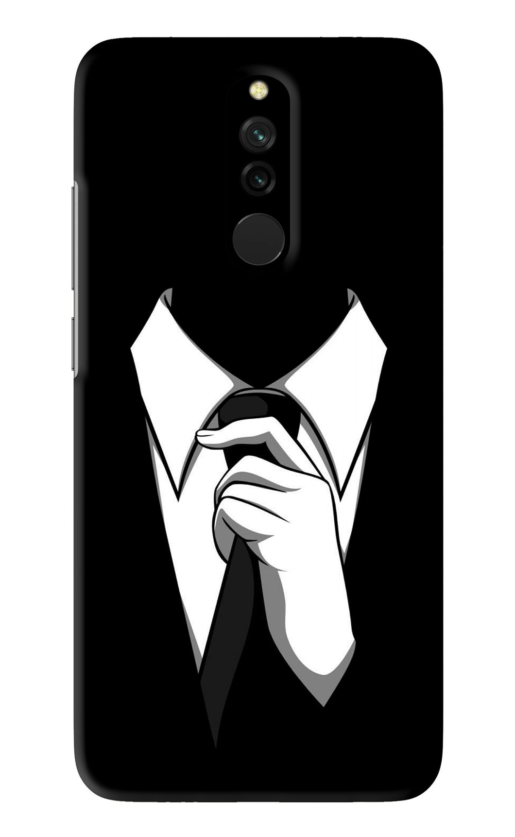 Black Tie Xiaomi Redmi 8 Back Skin Wrap