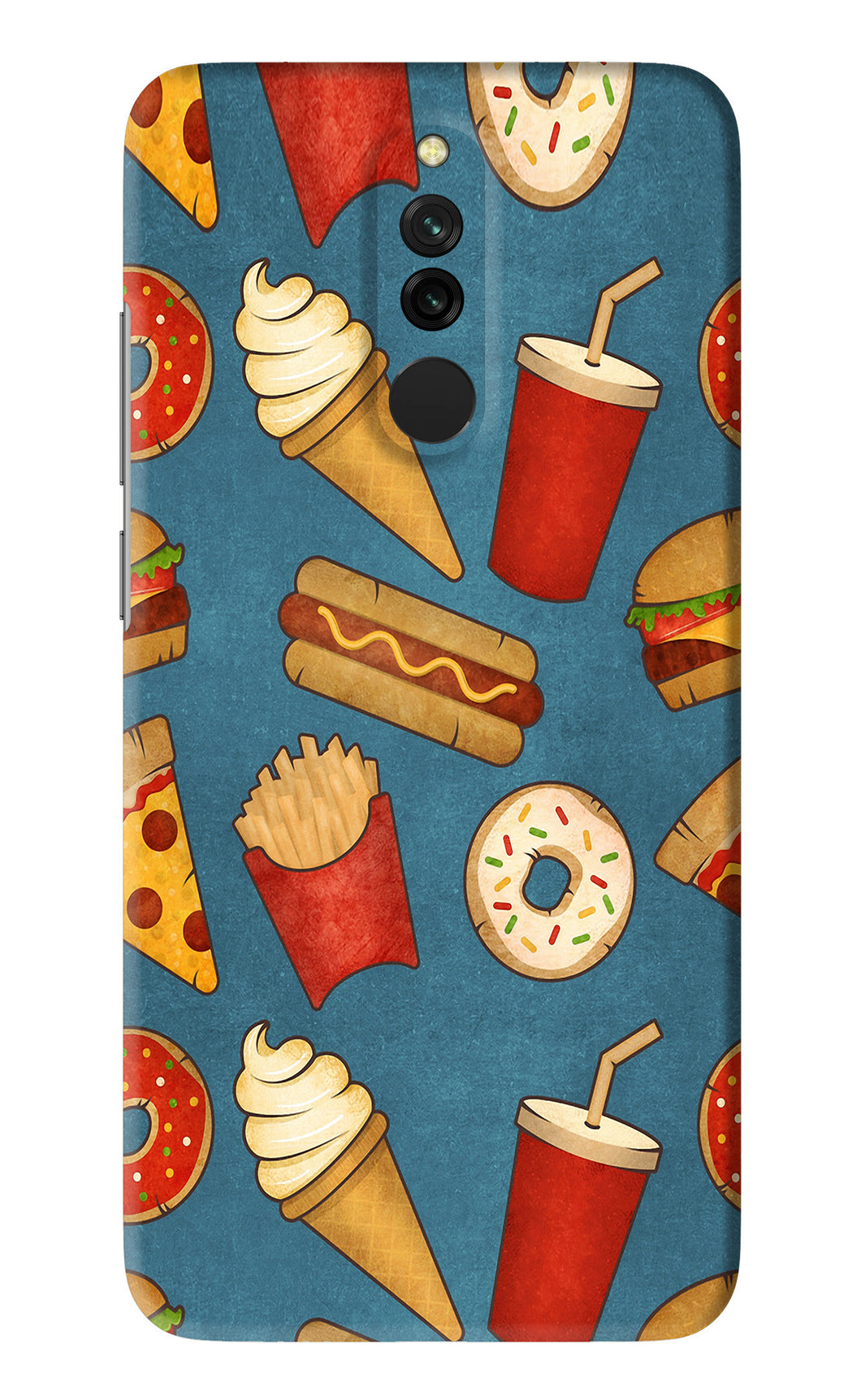 Foodie Xiaomi Redmi 8 Back Skin Wrap