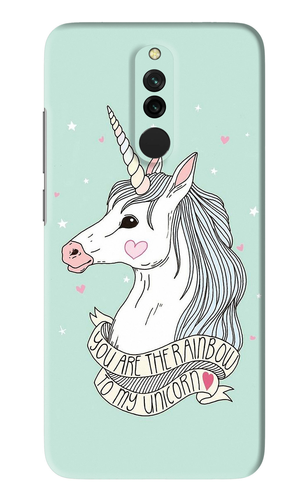 Unicorn Wallpaper Xiaomi Redmi 8 Back Skin Wrap